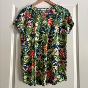 J.Jill Women’s Floral Lightweight Top